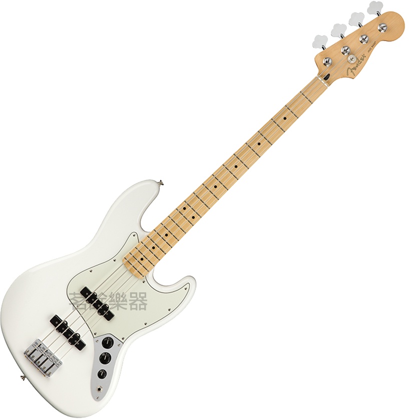 全新公司貨現貨Fender Player JAZZ BASS 白色亮面電貝斯貝斯墨西哥廠茗