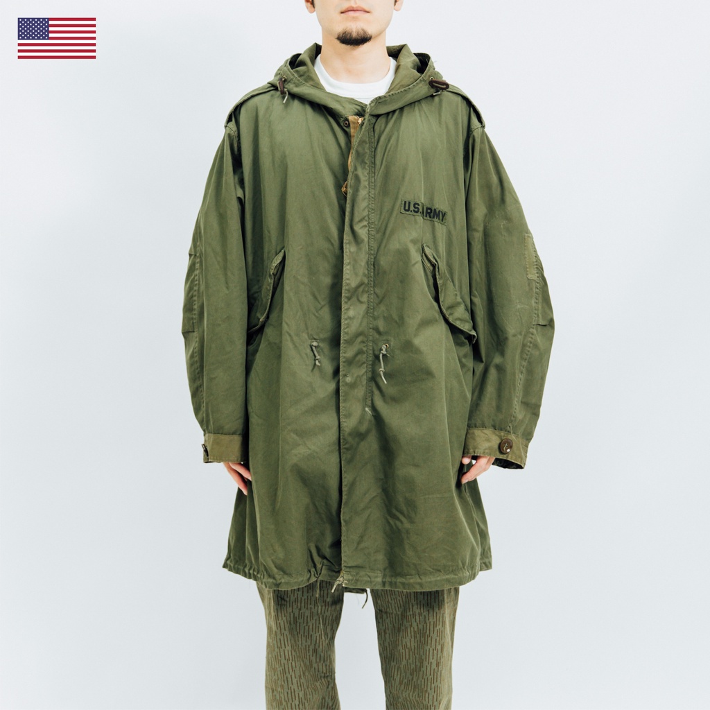 美軍公發M51魚尾大衣 U.S.Army M-1951 Fishtail Parka 美國 內裡 內裏 M-51