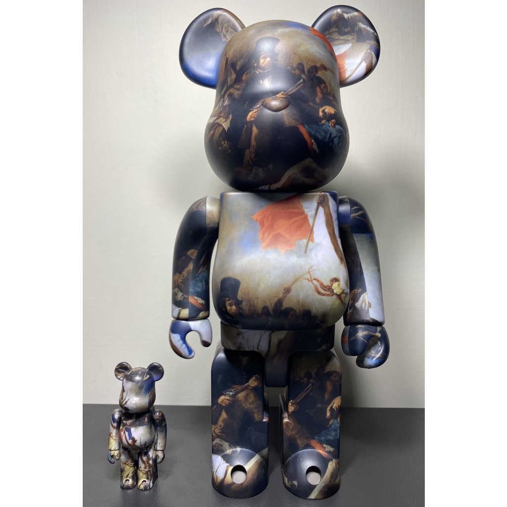 現貨 拆檢拍照未擺 BE@RBRICK Liberty Leading The People 自由領導人民 400％