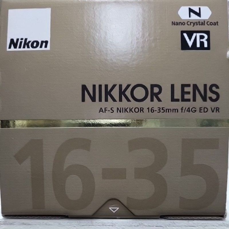 特價出清可自取尼康Nlkon AF-S NIKKOR 16-35mmf/4G ED VR全新未拆封