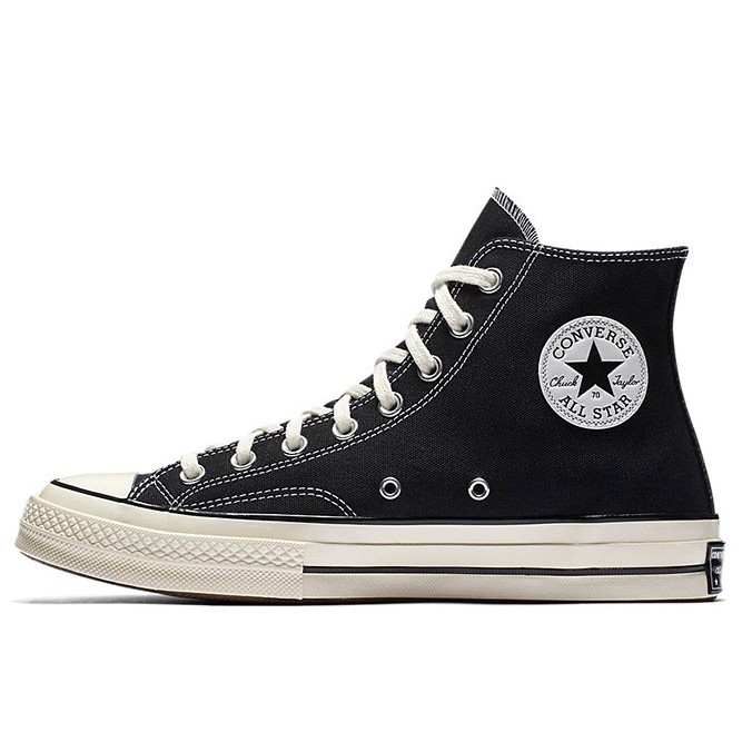 Converse Chuck Taylor All Star 1970 星星高筒帆布鞋黑色高筒休閒鞋