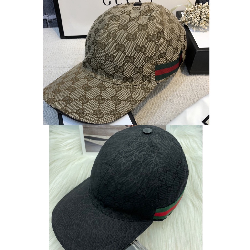 ♚KK SHOP♚ GUCCI Original GG canvas織帶棒球帽200035 KQWBG | 蝦皮購物