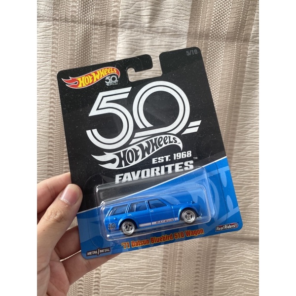 傑卡玩具- Hotwheels 50週年Datsun Bluebird 510 Wagon | 蝦皮購物