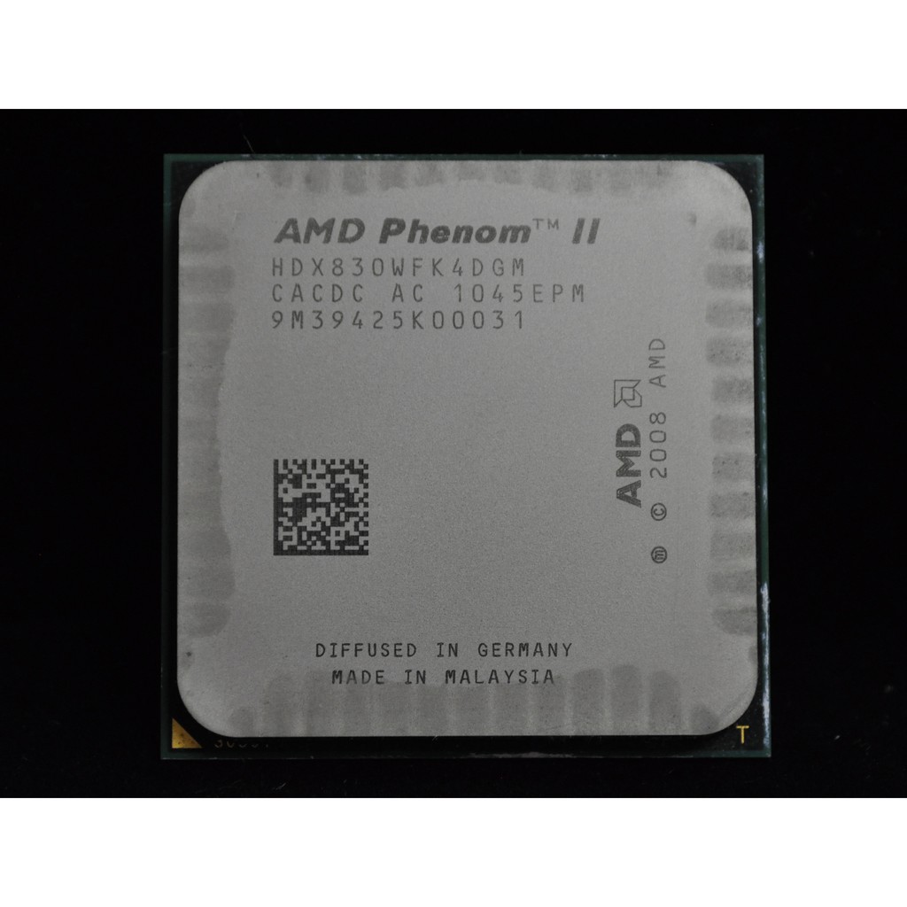 AMD Phenom II X4 830 AM3 2.8G 805 810 820 840 850