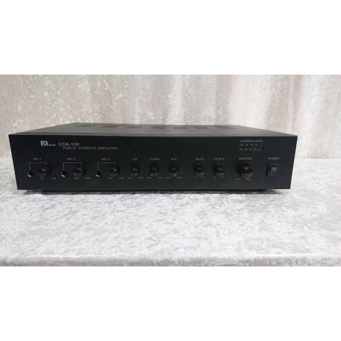 【均典音響】~☆ PA TECH QSM-506 PA擴大機/工程擴大機/ ☆~二手 中古 良品 | 蝦皮購物