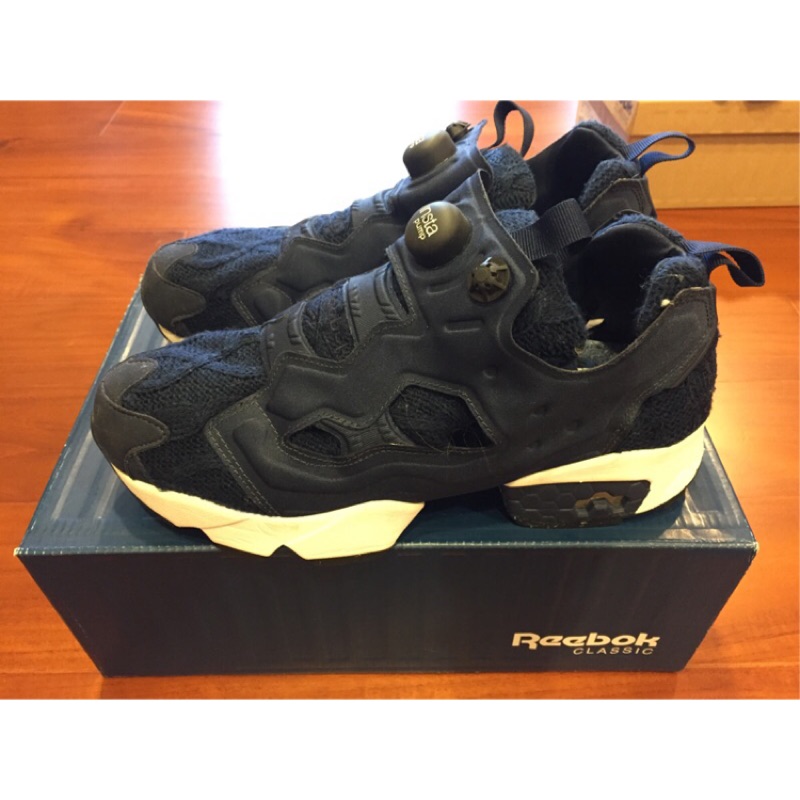 Reebok Insta Pump Fury OG x Mita sneakers 上野東京改編織麻花深藍 