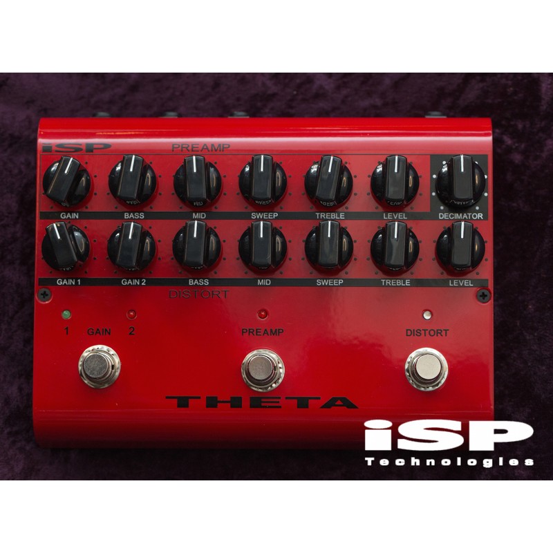 ISP Technologies THETA Pre Amp Pedal 前級破音效果器【又昇樂器.音響