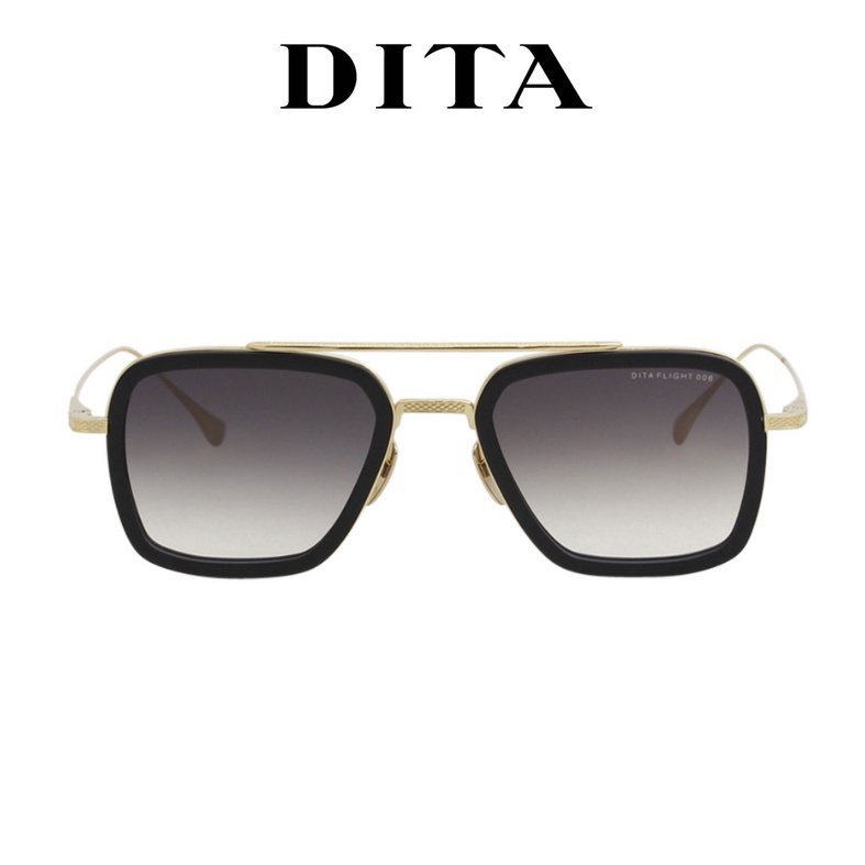 DITA 太陽眼鏡FLIGHT 006 7806 B (霧黑/金) 鋼鐵人墨鏡古天樂許