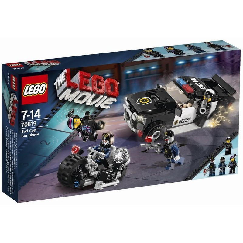 【積木樂園】樂高 70819 LEGO Movie 壞警察追逐戰 Bad Cop Car Chase | 蝦皮購物