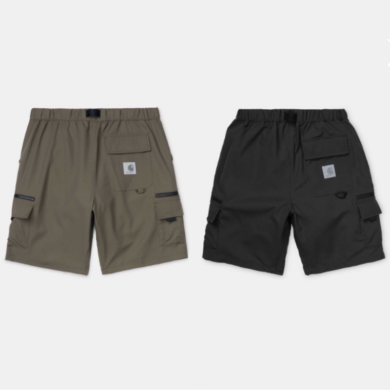 RexInd.》現貨Carhartt WIP Elmwood Short 工裝短褲軍事機能口袋反光