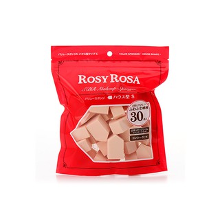 ROSY ROSA 粉底液粉撲 五角型 30入《日藥本舖》