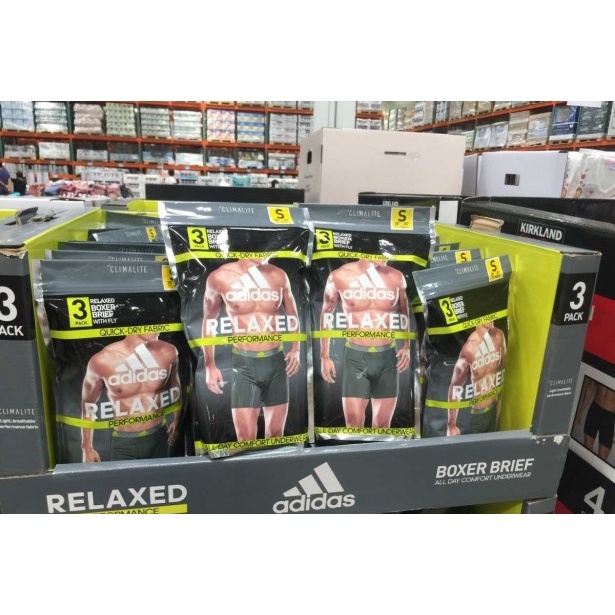 Adidas relaxed performance boxer brief sales costco