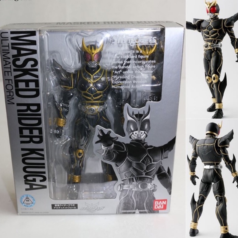 全新現貨 萬代 初版 Shf 假面騎士 空我 Kuuga 古迦 空我 究極形態 黑眼型態 非 真骨雕 蝦皮購物