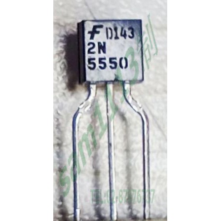 Lot De 20 Transistors NPN 2N5550 - 0.6A 140V - Boîtier TO92 - Pour Applications Générales