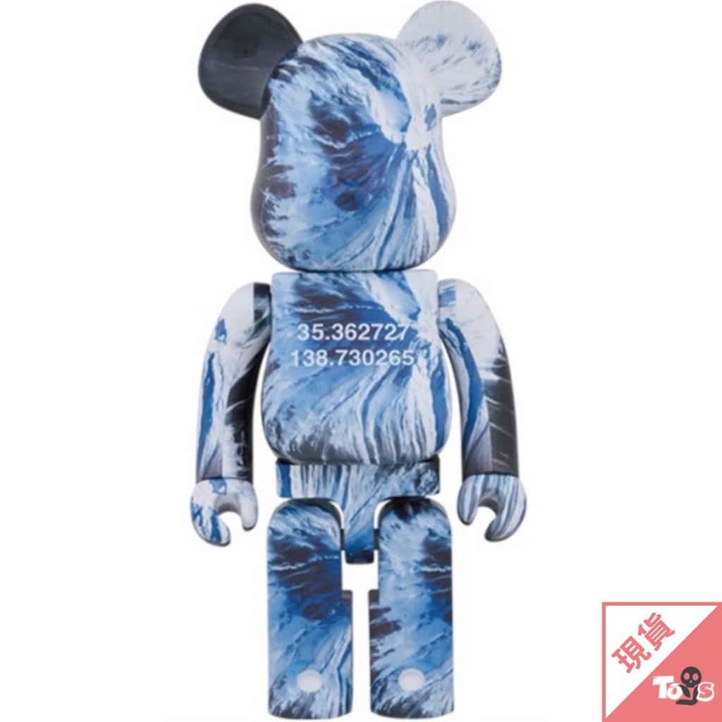 （現貨）BE@RBRICK 庫柏力克熊 富士山俯視圖 1000% 正版 大娃 公仔 大型公仔 設計師玩具 限量 玩具有毒 | 蝦皮購物