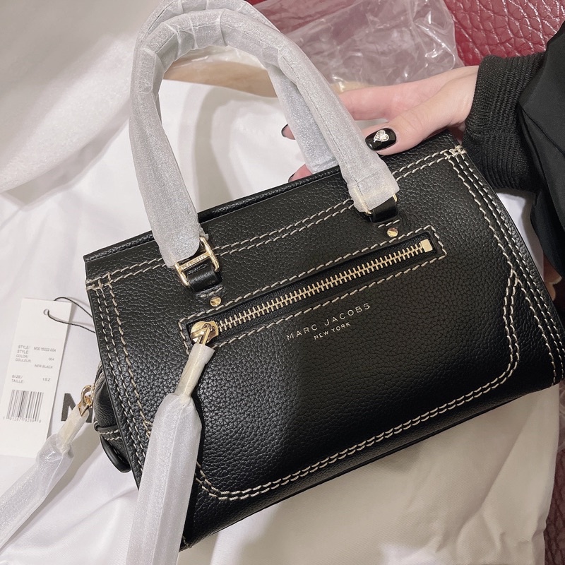 預購免運-Marc Jacobs MJ牛皮機車包 小 斜背包 | 蝦皮購物