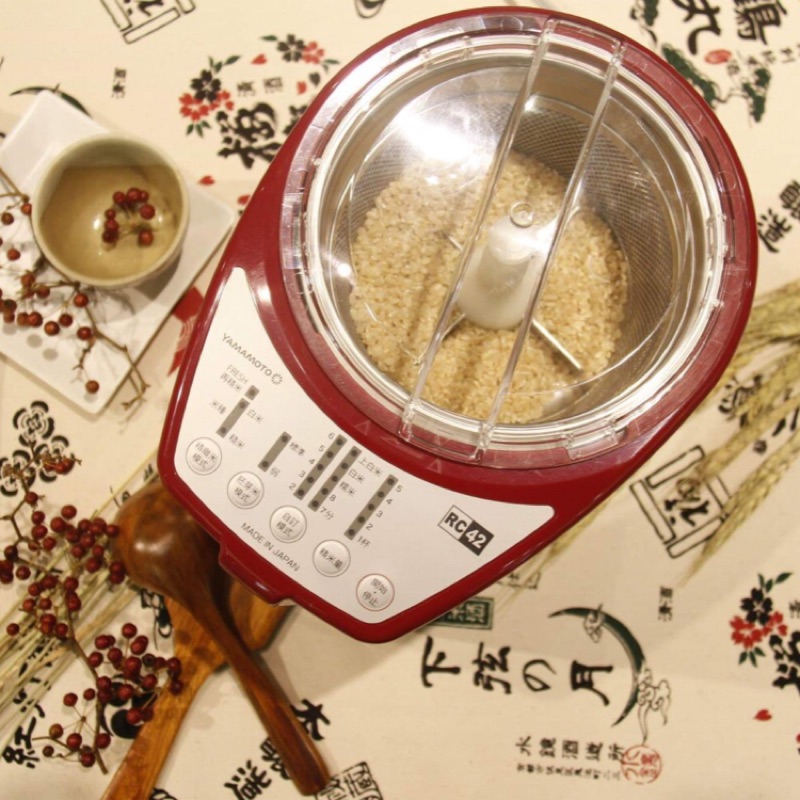 日本進口 YAMAMOTO 匠味米精米機 RC42
