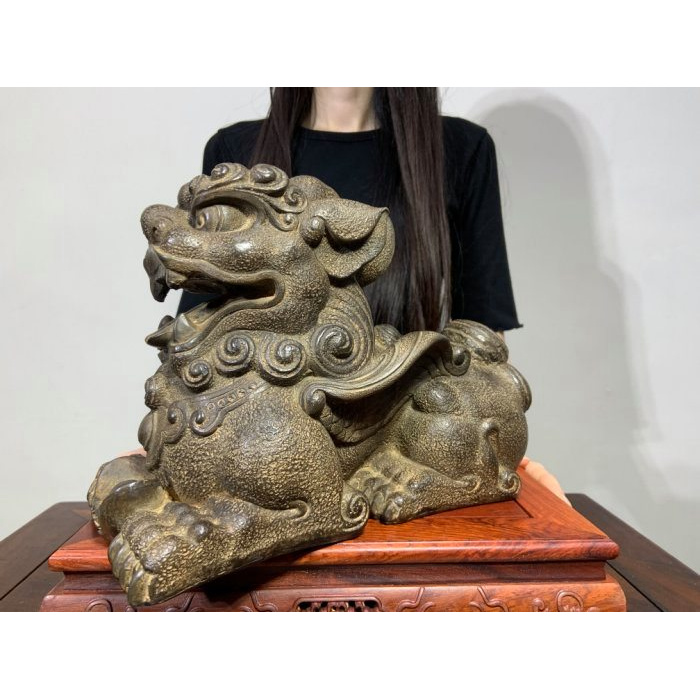 66藝品】精選巨型【招財貔貅】精湛雕工威猛霸氣鎮宅辟邪聚財祥瑞