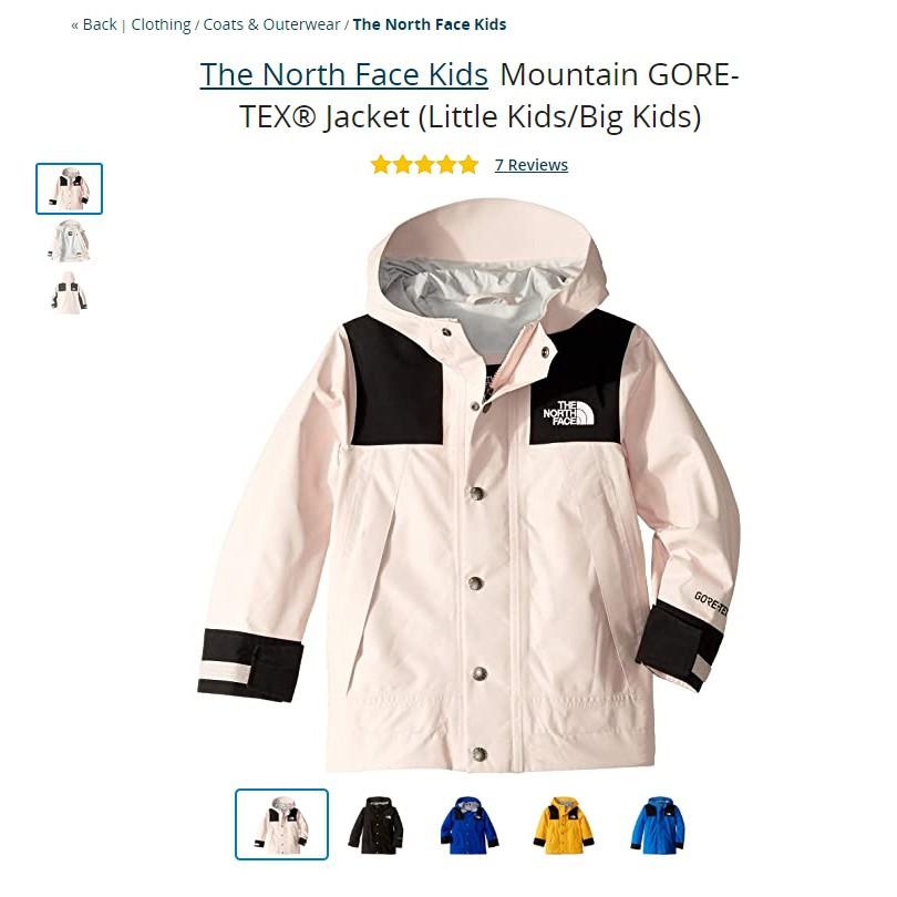 Youth mountain cheap gtx jacket