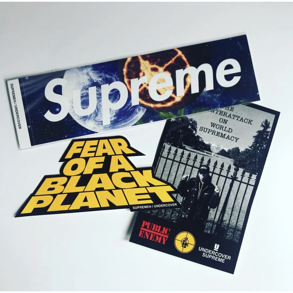 Supreme 2018 S/S 春夏 Undercover Public Enemy Bogo Sticker 貼紙 | 蝦皮購物