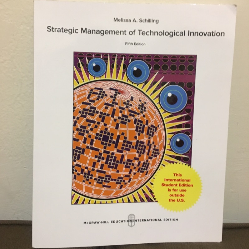 Strategic Management of Technology Innovation 5th Edition | 蝦皮購物