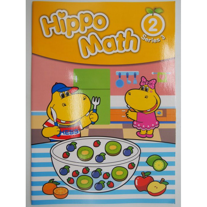 【月界2S】新書～Hippo Math-Series 3－2（附貼紙）_Anna Chin_何嘉仁〖少年童書〗CCM | 蝦皮購物