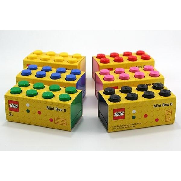 晨芯樂高 收納系列 LEGO MINI BOX 8 迷你小盒 顏色隨機出貨 | 蝦皮購物