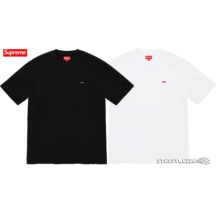 全新正品現貨2019 秋冬Supreme Small Box Tee 刺繡Box Logo 黑色S灰色S