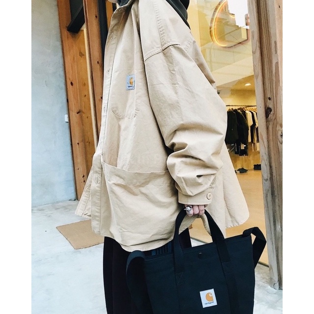 Carhartt canvas small tote hotsell