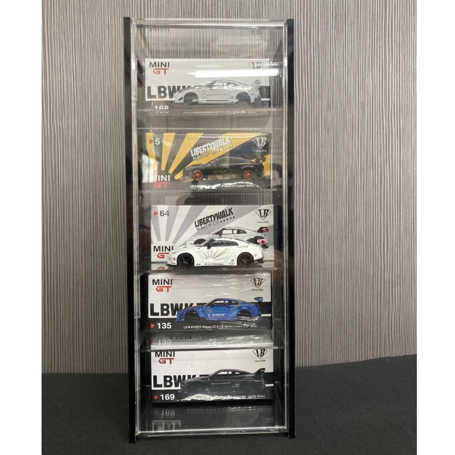 [ 呈現壓克力 ] MINI GT 五格收藏盒 (可客製) | 蝦皮購物