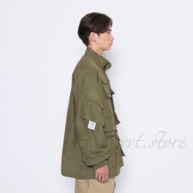 WTAPS 20AW MODULAR / JACKET / NYCO. TUSSAH 十袋外套襯衫| 蝦皮購物