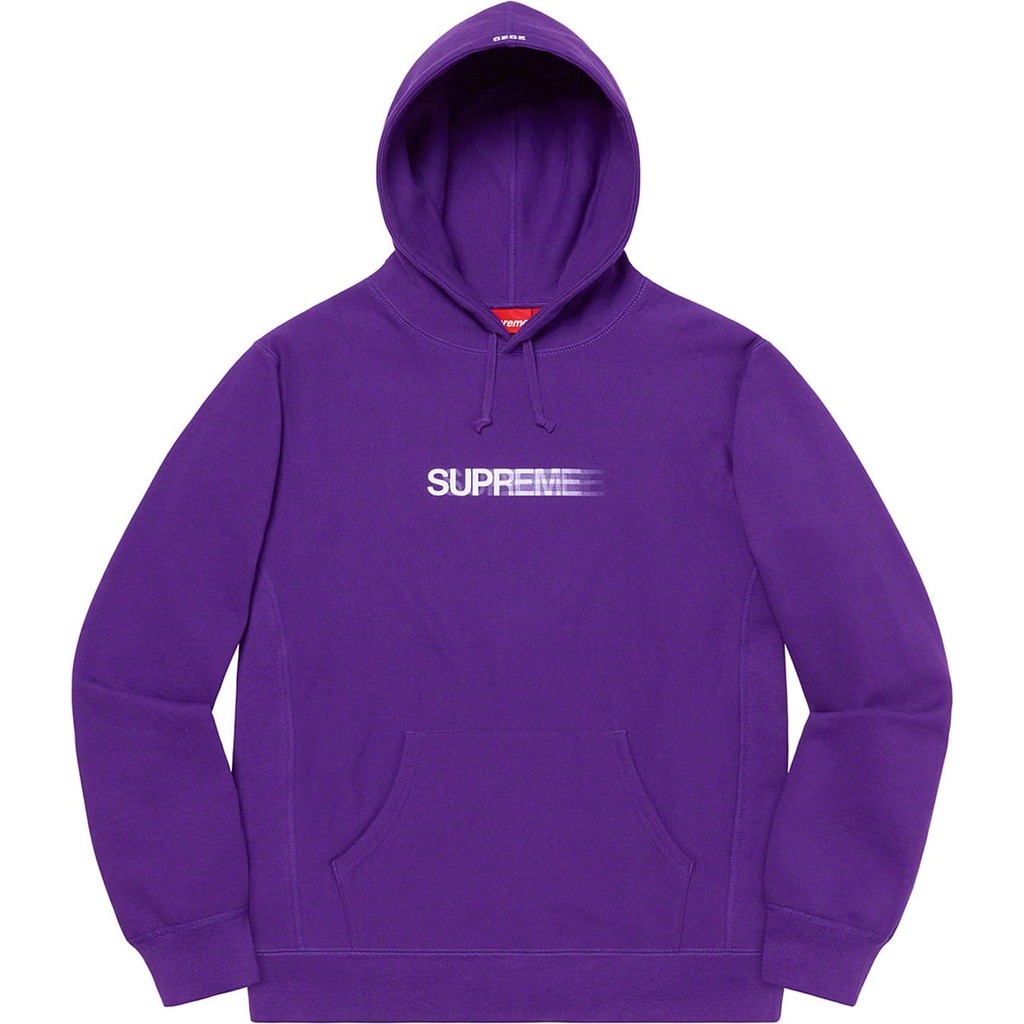 Supreme Motion Logo Hooded 幻影帽T 紫色M號| 蝦皮購物