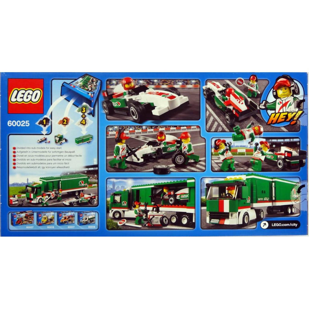 LEGO City 60025 Grand Prix Truck Toy Building Set 並行輸入品-