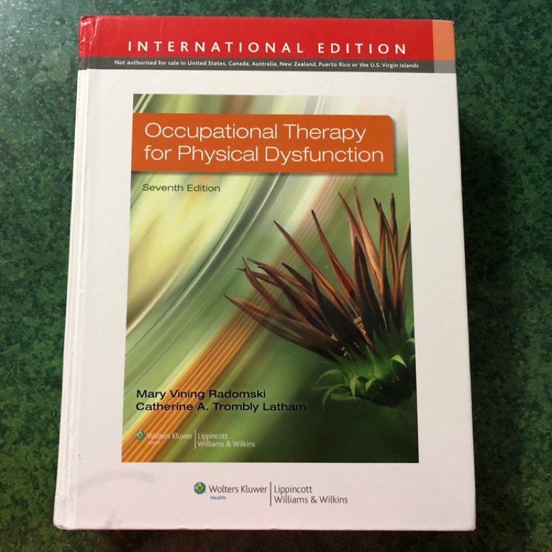 Occupational Therapy for Physical Dysfunction (7th edition) | 蝦皮購物
