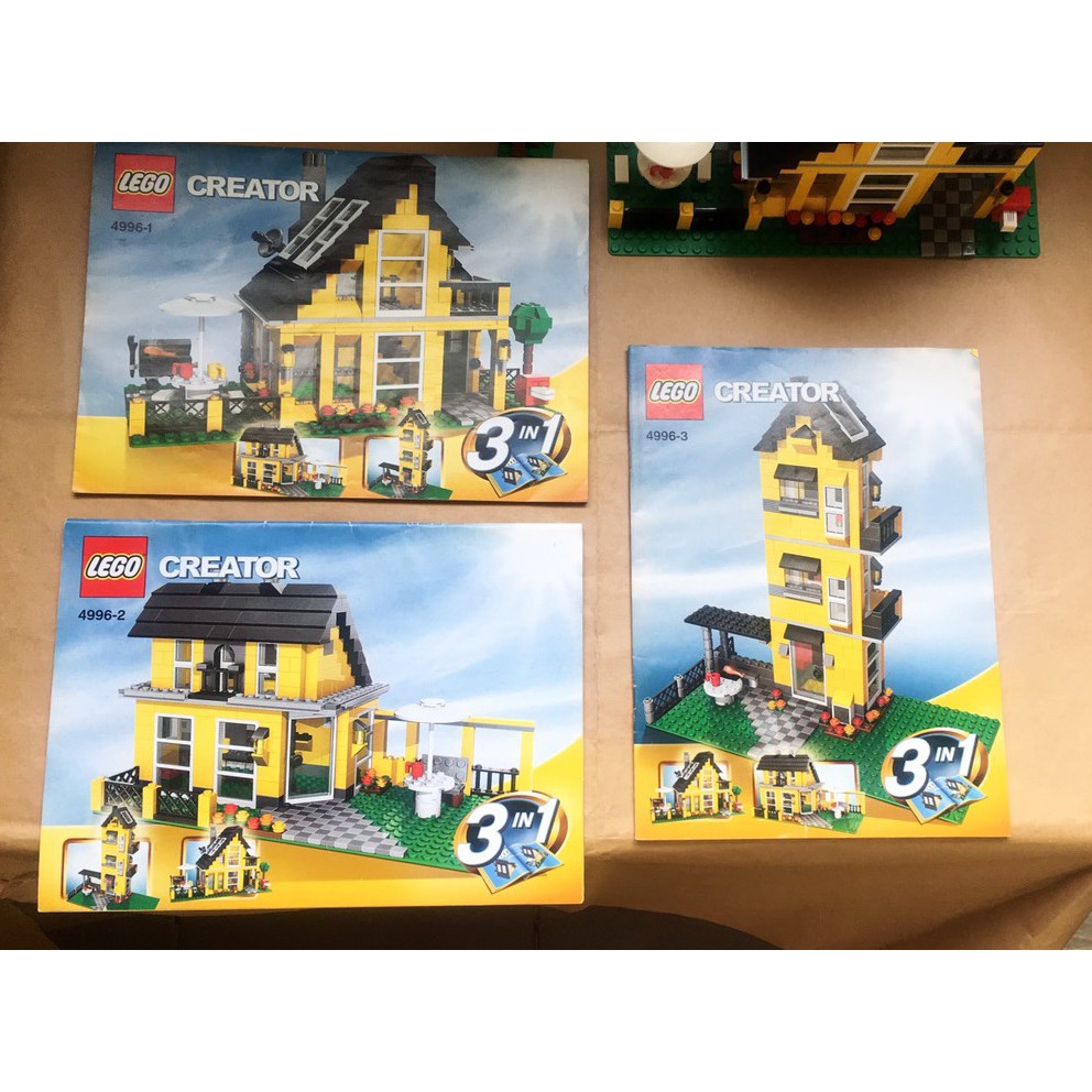 樂高Lego 4996 Beach House 海灘小屋(創意系列/3合1) | 蝦皮購物