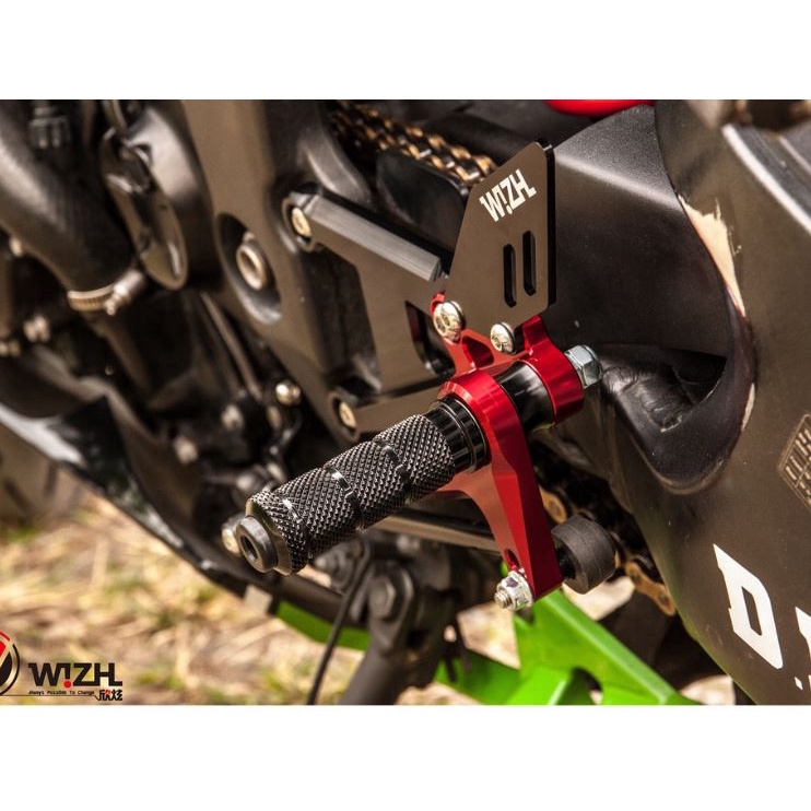 93 MOTO】 W!ZH 欣炫Kawasaki ZX6R ZX-6R 09-18年腳踏後移BEV2
