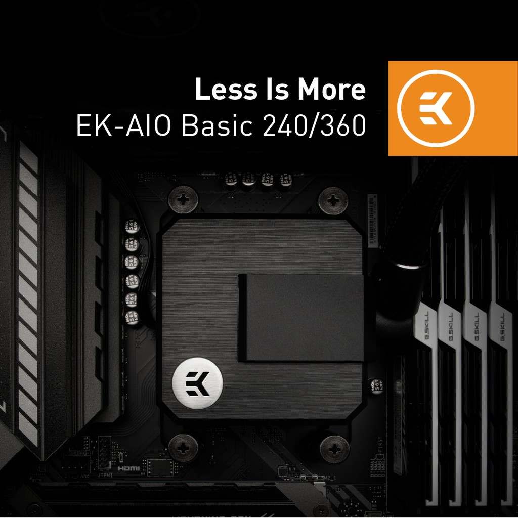 【肯瑞PC特裝】EKWB EK-AIO Basic 240 360 一體式水冷 已停產 下台一鞠躬