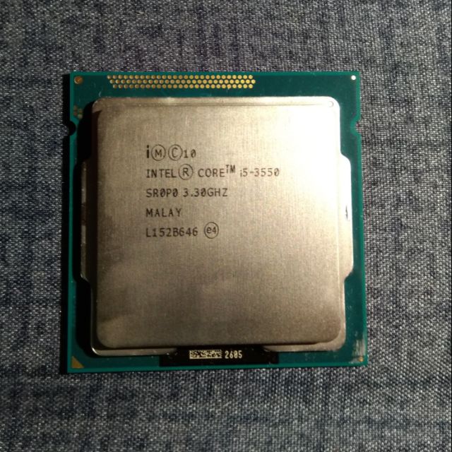 Intel CPU i5-3550 3.3GHz | 蝦皮購物
