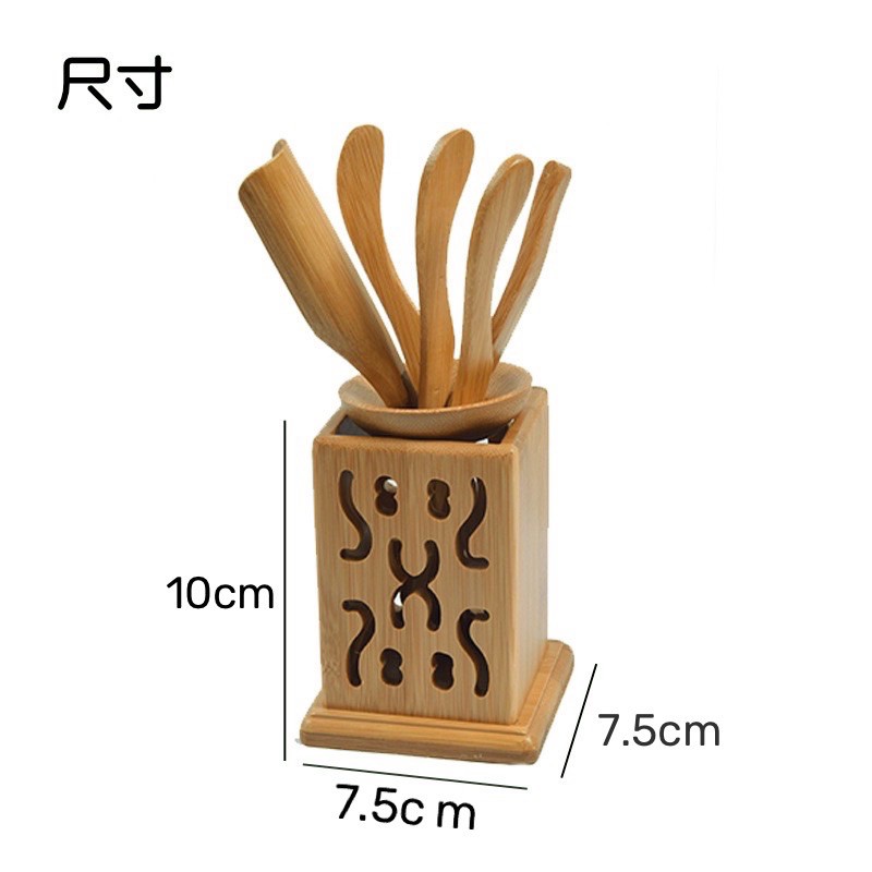 【在庫僅少】 🍀台灣現貨🍀竹製茶道六君子六君子六件套茶具配件茶道用具泡茶 木工、竹工芸