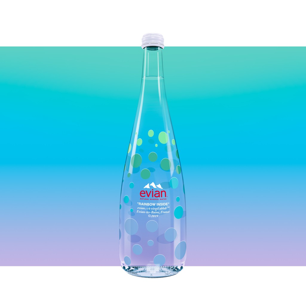 Evian x Virgil Abloh Limited edition (off white) | 蝦皮購物