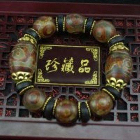 西藏純然老珠三眼九眼珠子佛珠手串串珠藏族民族風男女手鍊藏傳九 西藏純然老珠三眼九眼珠子佛珠手串串珠藏族民族風男女手鍊藏傳九