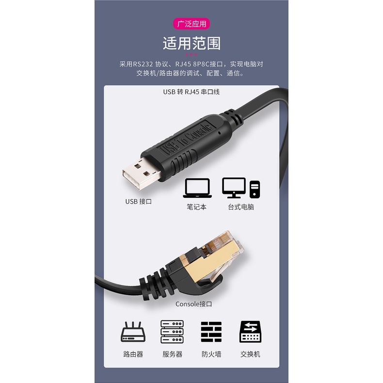 台灣現貨 力特 usb 轉 console 傳輸線 RJ45 FTDI FT232 交換器 路由器 防火牆 RS232 | 蝦皮購物