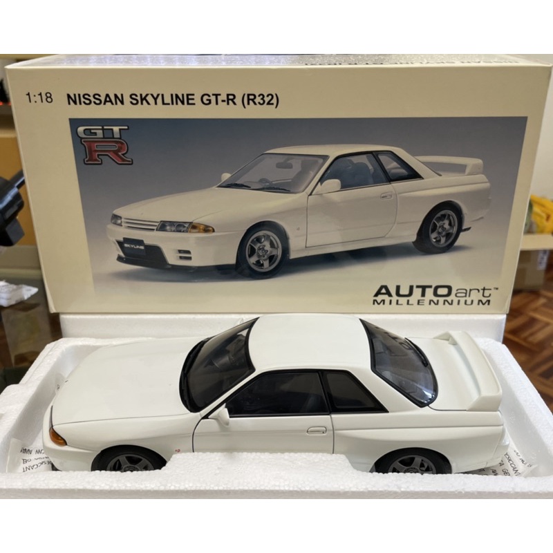 初代道路版) Autoart NISSAN SKYLINE GT-R R32 東瀛戰神| 蝦皮購物