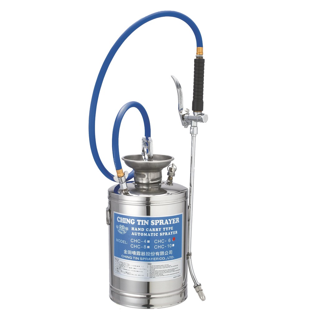 金田噴霧器】CHC-6 防疫噴霧器/消毒噴霧器/不鏽鋼噴霧器/氣壓式噴霧器