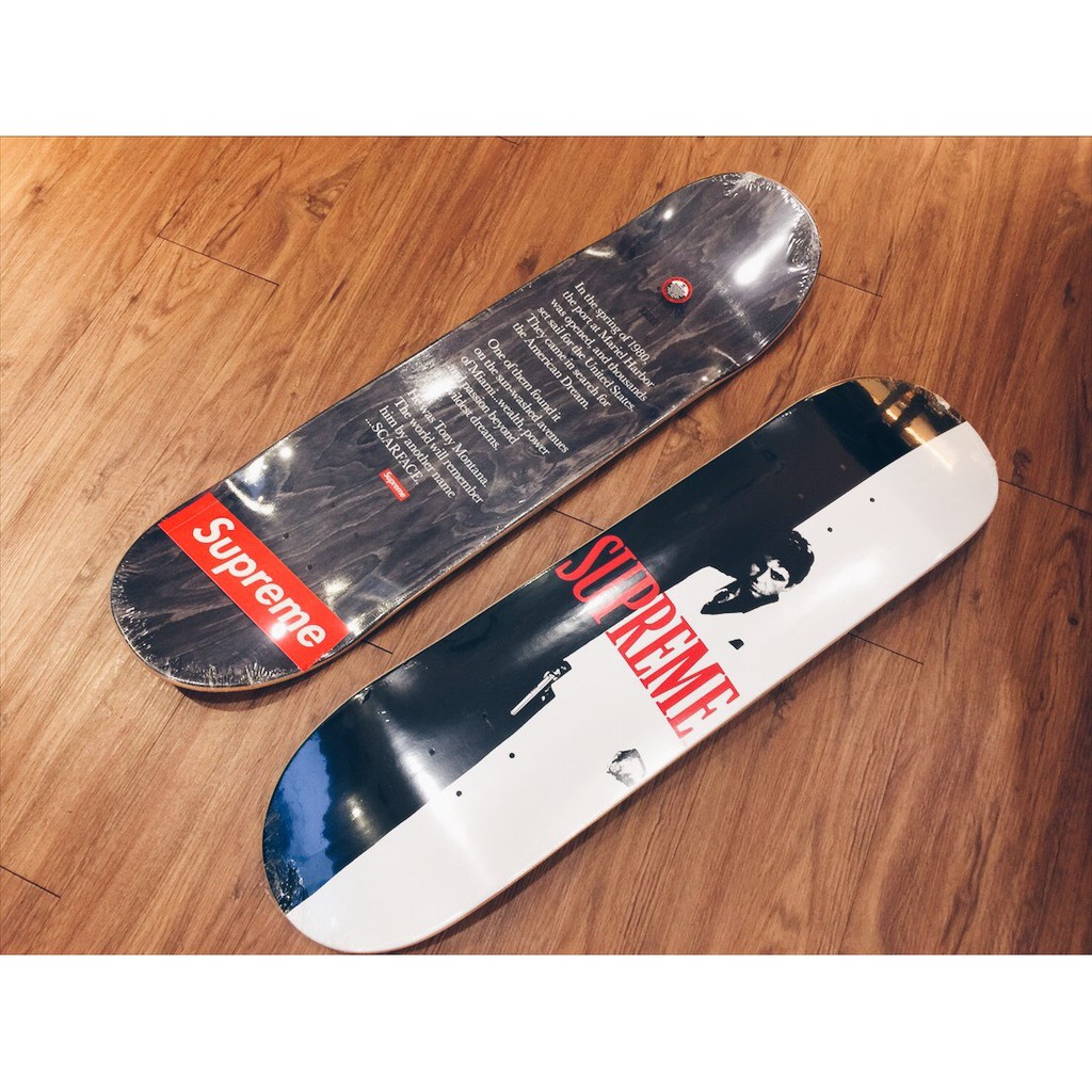 Supreme Scar face Split Skateboard