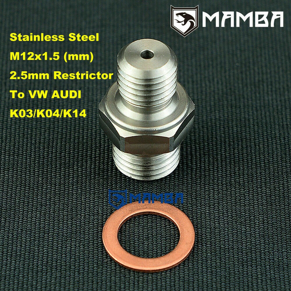 Turbo Oil Feed Line Fitting Din 24 FOR VW AUDI A4 1.8T EA113 蝦皮購物