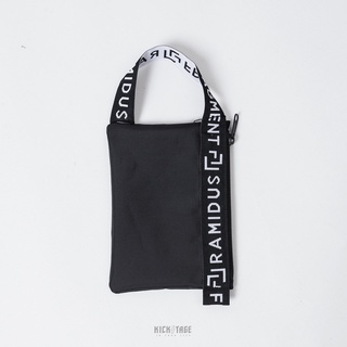 FRAGMENT × RAMIDUS 2WAY TOTE BAG 黑串標聯名細繩側背包【B008031