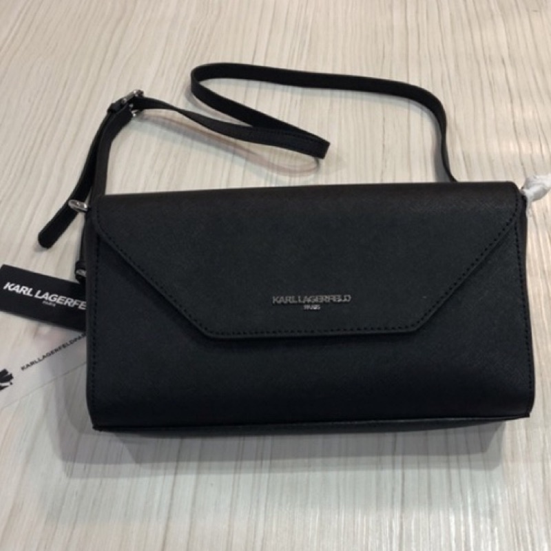 Karl Lagerfeld paris leather crossbody bag（全新 ） 蝦皮購物