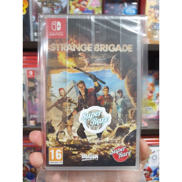 超級稀有遊戲】NS Switch遊戲Strange Brigade 異國探險隊中文版鐵盒版