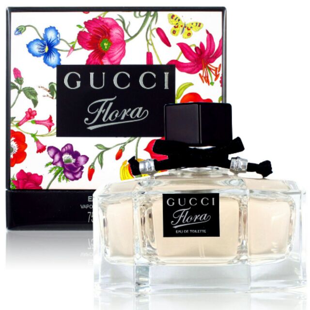 （正品）GUCCI FLORA 花之舞 女性淡香水 75ml (完整盒裝)